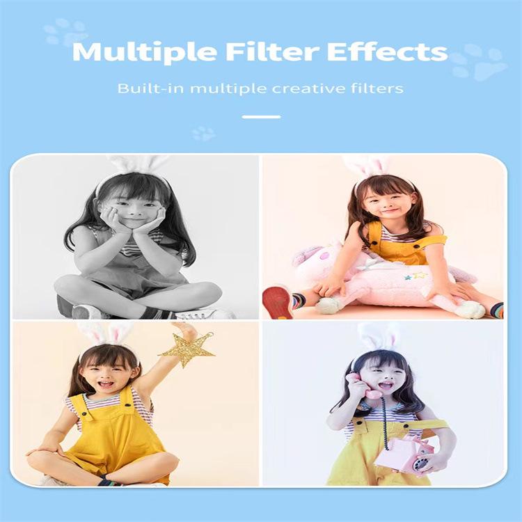 X5 HD Children's Digital Mini Camera with Cartoon IPS Screen - Ideal Birthday Gift