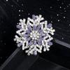 Spilla Fiocco di Neve di Alta Gamma: Spilla Corsage 3D per Abiti e Cappotti