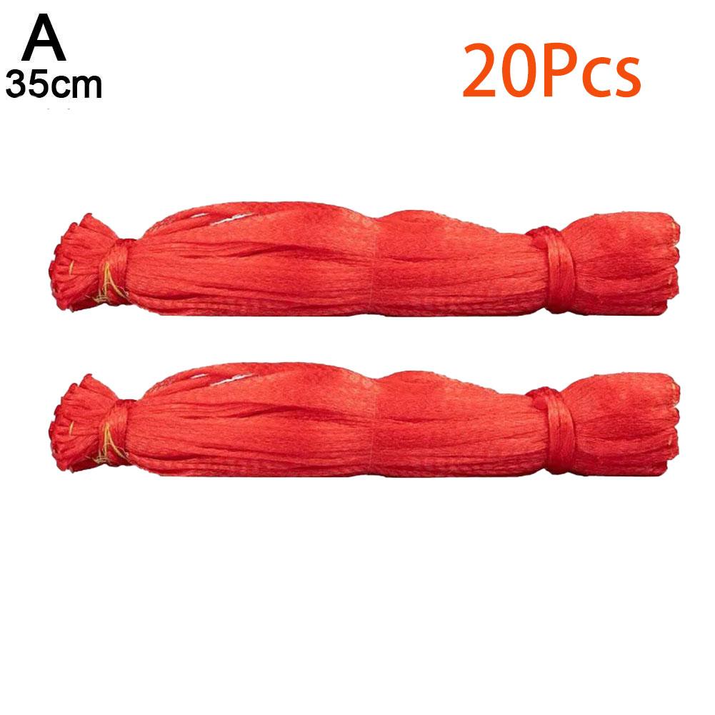 20pcs Hanging Watermelon Grow Net Bags Reusable Cantaloupes Mesh Net Garden Cucumbers Growing Storage Mesh Net Vegetable Bags