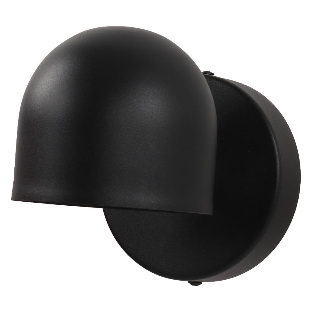 Indoor LED Wall Lamp Smart Touch Stepless Dimming 350 Degree Rotatable Black Wall Lamp for Home
