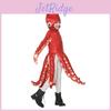 Halloween Octopus Child Costume For Kids Boys Girls School Party Plush Polyester