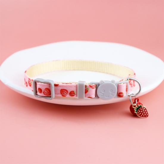 Haustierhalsbandglocken, verschleißfest, verstellbar, für kleine Hunde und Katzen, normales Halsband, Haustierzubehör