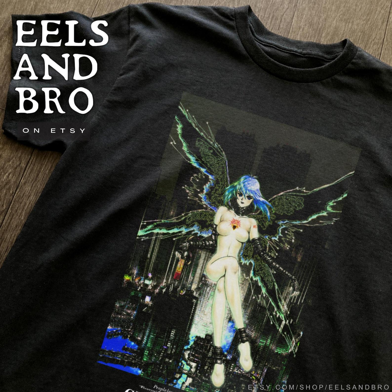 Cyber Angel Motoko Kusanagi - Ghost in the shell T-SHIRT (choose your t-shirt option) M