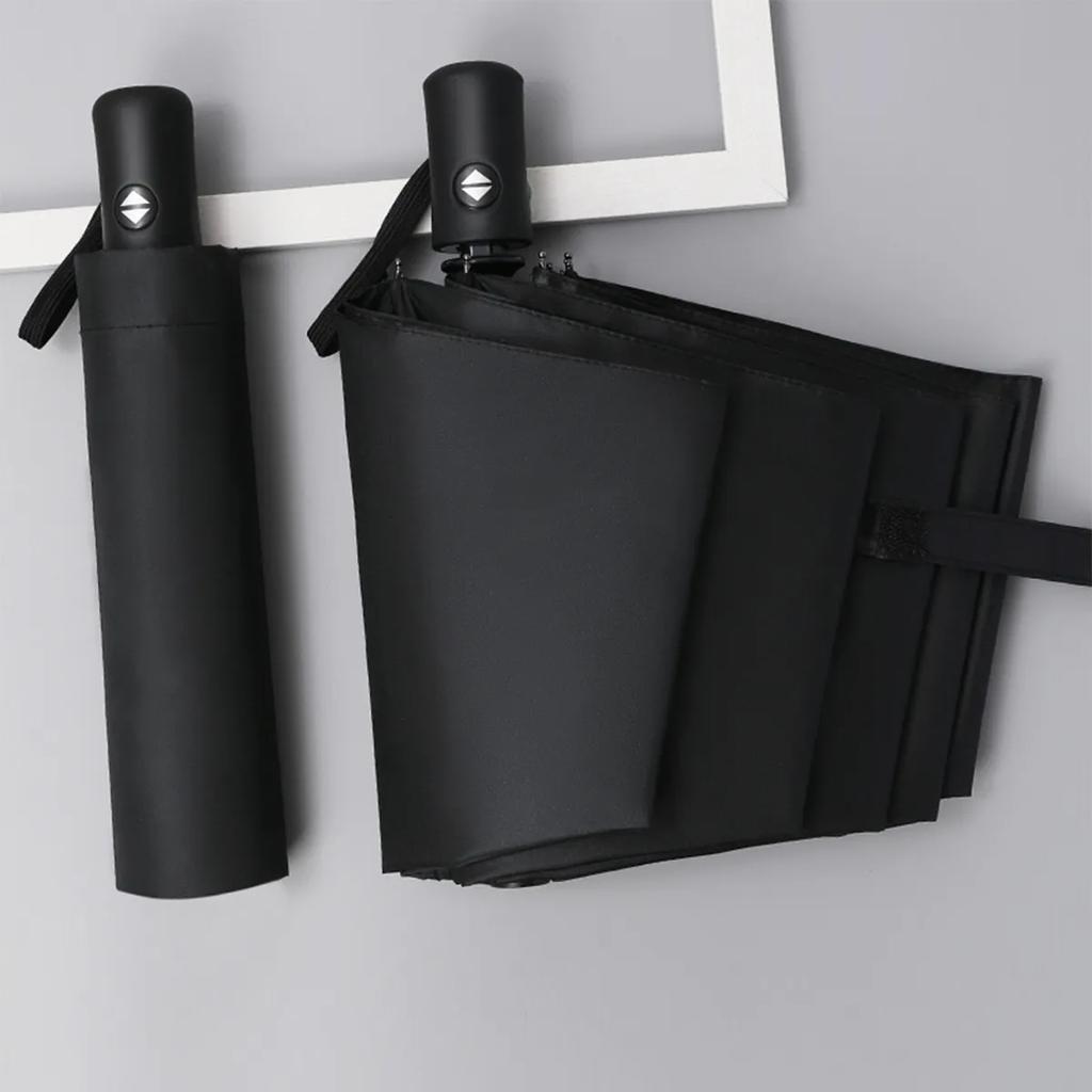 8-Rib Automatic folding Umbrella - Compact, lightweight, durable, UV protection - rain and sun umbrella, automatic sunshade zwq