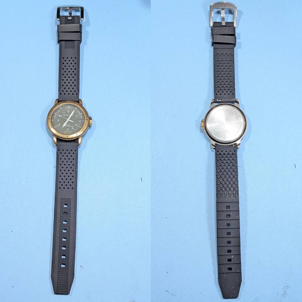 SEIKO ALBA FieldGEAR Battery and Strap Working Men's Watch, Replaced, Condition, L-11