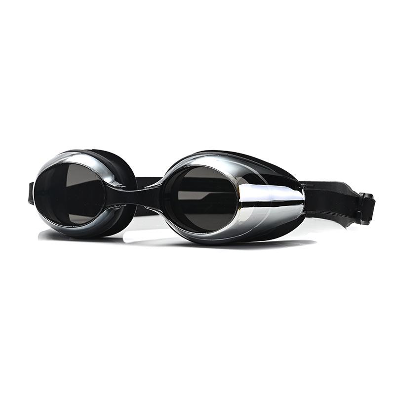 Hochauflösende Schwimmbrille für Erwachsene, wasserdicht, beschlagfrei, flache Schwimmbrille für Herren und Damen, Schwimmbrille und Ausrüstung