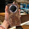 Gold Leopard Fashion Women Phone Case for Honor 400 200 90 Smart Pro Magic7 6 70 Lite X9a X9c X9b X8b X8a X8c X7c X7b X6c Cover