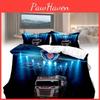 Scania Printed Trucks Duvet Cover Pillowcase Bedding Set Childrens Bedroom Decor