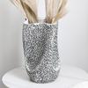 Modern Art Geometric Abstract Twisted Texture Flower Vases Irregular Vase Model Room Sales Office Decorations