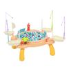 Magnetic Fishing Game Large Size Early Education Parent Child Interactive Light Music Fishing Table