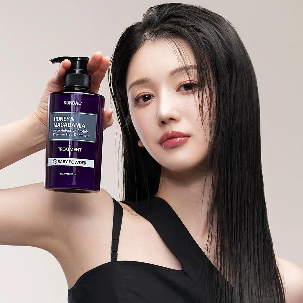 KUNDAL Honey & Macadamia Hair Treatment 500ml (3 Options) Baby Powder