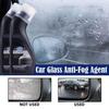 1/2 Stück 90ml Antibeschlagmittel Helmvisier Wischer Rückspiegelglas Flüssigkeit Windschutzscheiben Nebelabweisendes Spray für Autozubehör