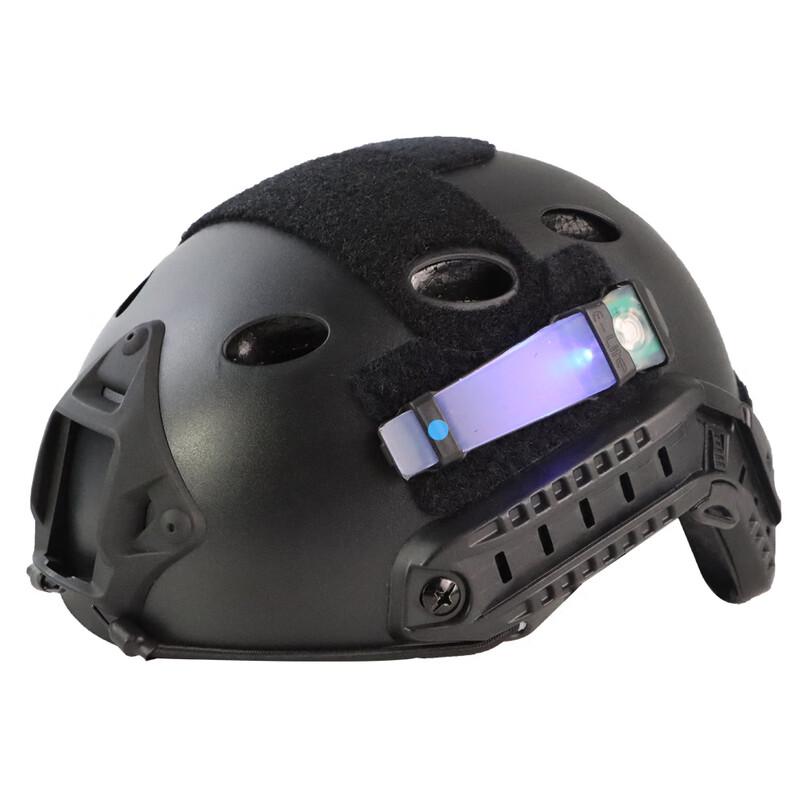 Mussel Tactical Helmet Velcro ID & Survival Light