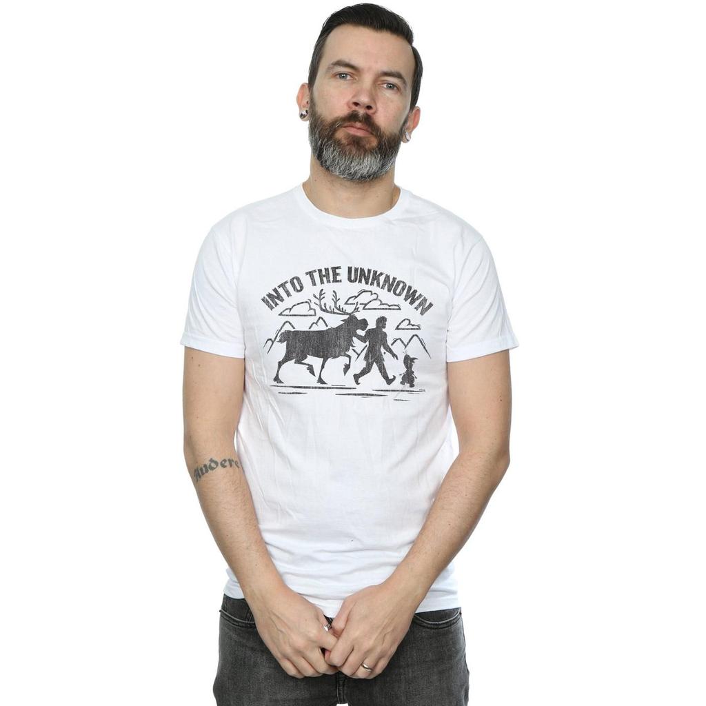 Disney Mens Frozen 2 Into The Unknown T-Shirt
