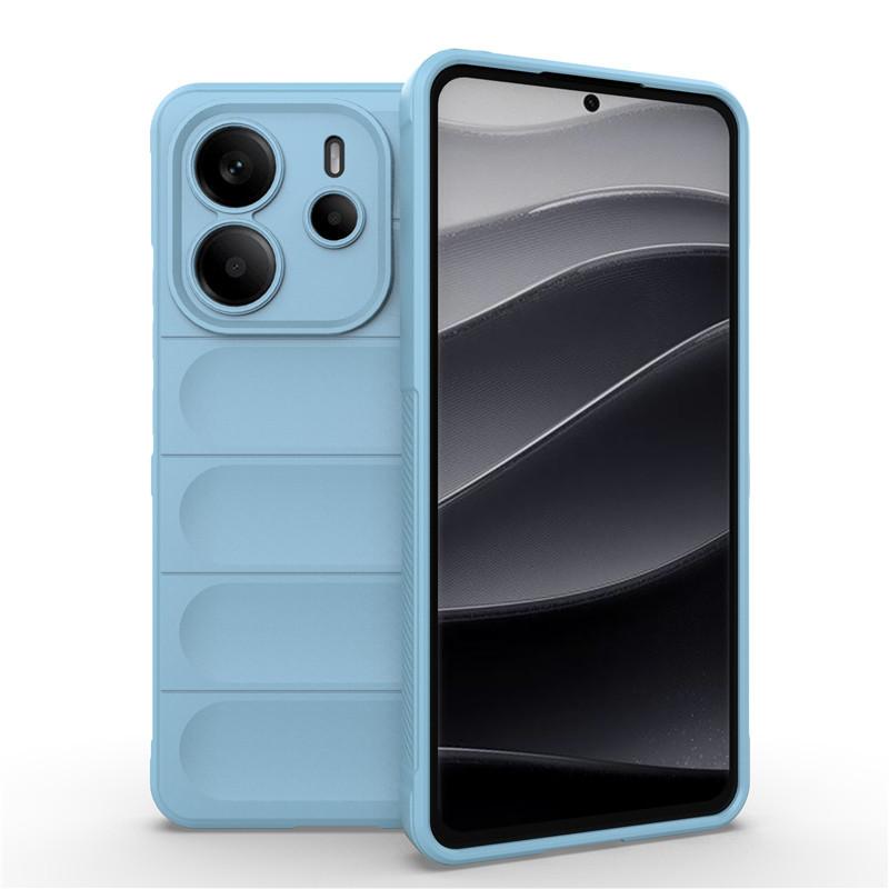 For Redmi Note 14 4G 24117RN76G Global Cover For Redmi Note 14 Case 6.67 inch Rubber Shockproof Soft Silicone Protective Bumper