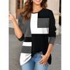 Bluse e Camicie Casual da Donna alla Moda a Manica Corta con Scollo a O