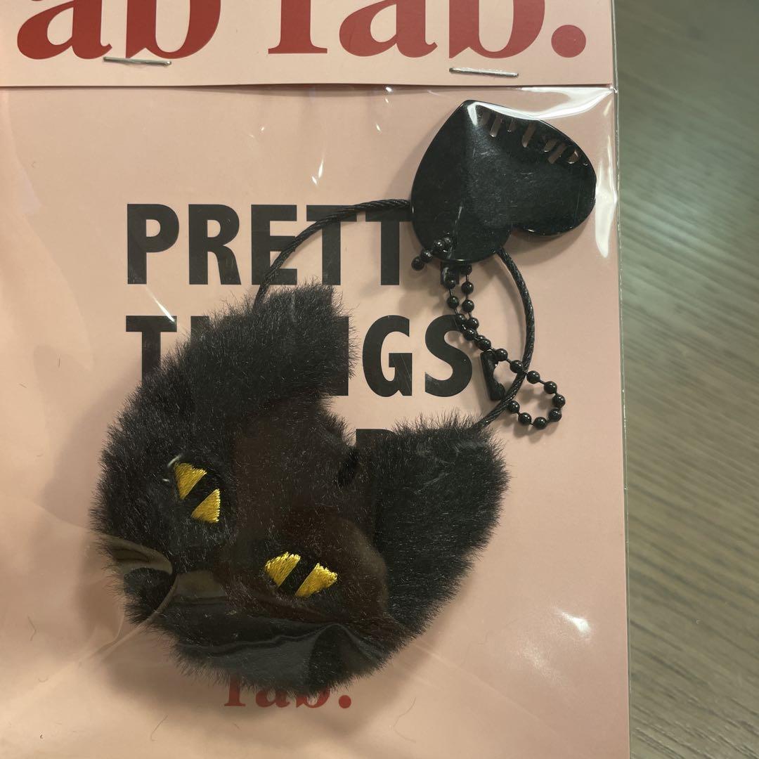 

[USED] ab fab. Black Cat Mascot Key Charm