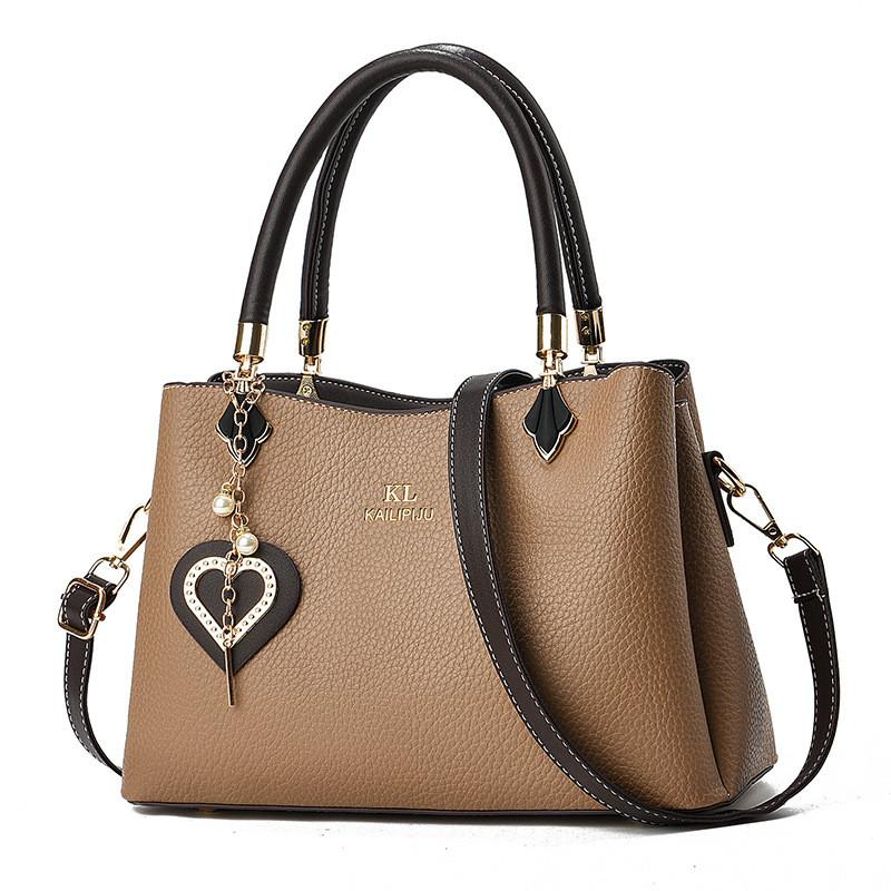 Trendy Macaron Color Shoulder Bag For Women Spacious Stylish Crossbody Handbag