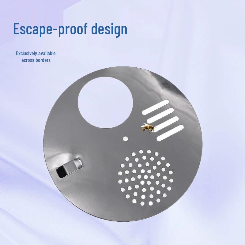 Stainless Steel Round Hive Entrance Vent and Bee Escape Tool Small Round Hive Entrance