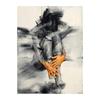 Abstract Nude Woman Art Figure Posters Canvas Painting Black and White Wall Art Picture for Living Room Home Decor