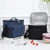 Outdoor Camping Lunch Bag Large Capacity Portable Picnic Bag Ice Pack Food Thermal Box Durable Waterproof  Adjustable Shoulder Strap Insulated Case