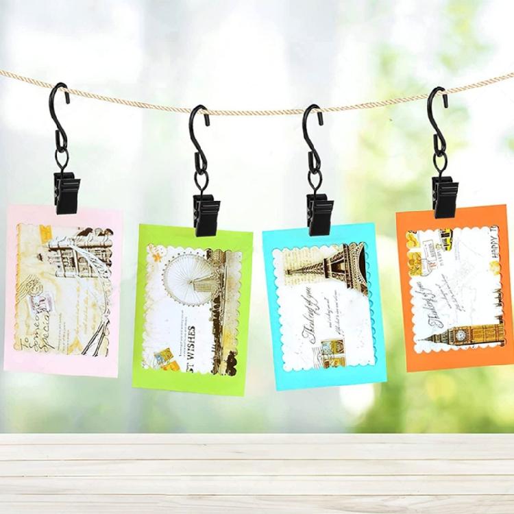 Pack of 50 Durable Hooks for Christmas Decor Outdoor Lighting Heavy Dutys Clamp