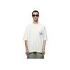 Li Ning X Billionaire Boys Club Collaboration Skateboard Series Loose Fit Crew Neck Short Sleeve T-Shirt Men T-Shirt Off-White AHSUC09-1