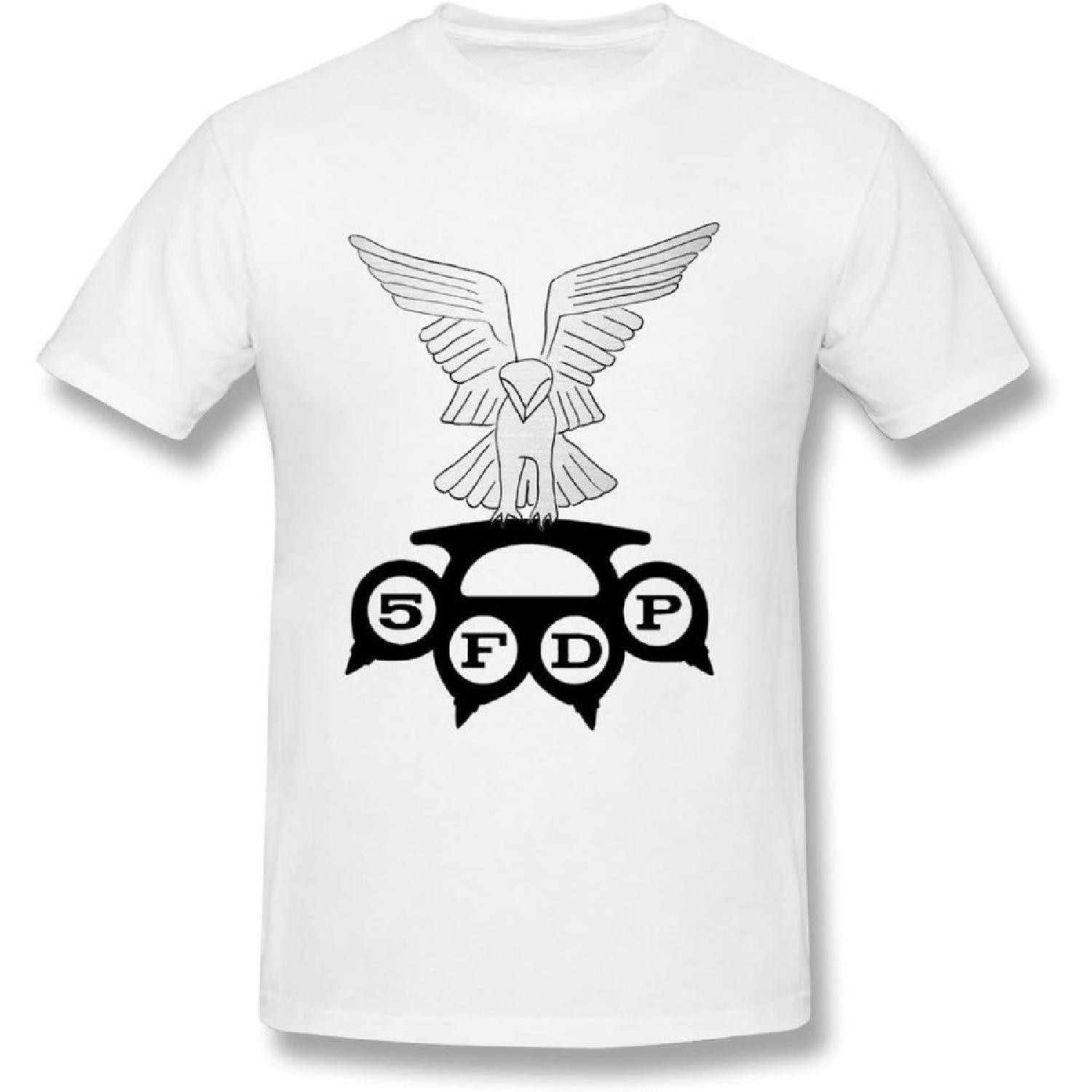 Five Finger Death Punch - Eagle Knuckle Mens T-Shirt In Black XXXXXL белый