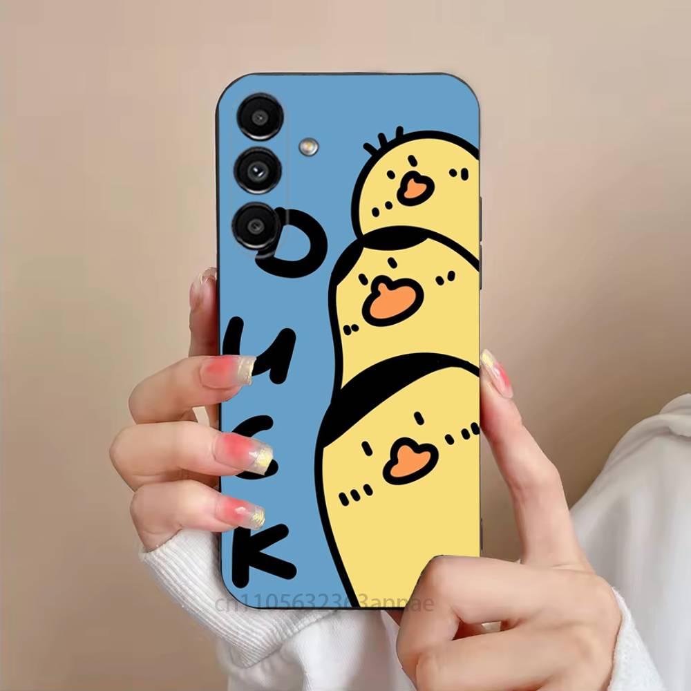 Yellow Duck Phone Case For Samsung Galaxy S21 22 23 24 S25 Ultra PlusS20 FE S10 Plus  Cover Funda