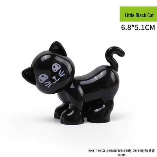 Gegele Lego-Compatible Building Blocks: Large Particles & Small Animal Accessories - Ocean, Zoo, Dinosaur Educational Toys