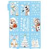 Christmas Window Stickers, 9 Sheets 146 Pcs Merry Christmas Window Clings For Glass Windows, Reusable Double Sided Static Christmas Window