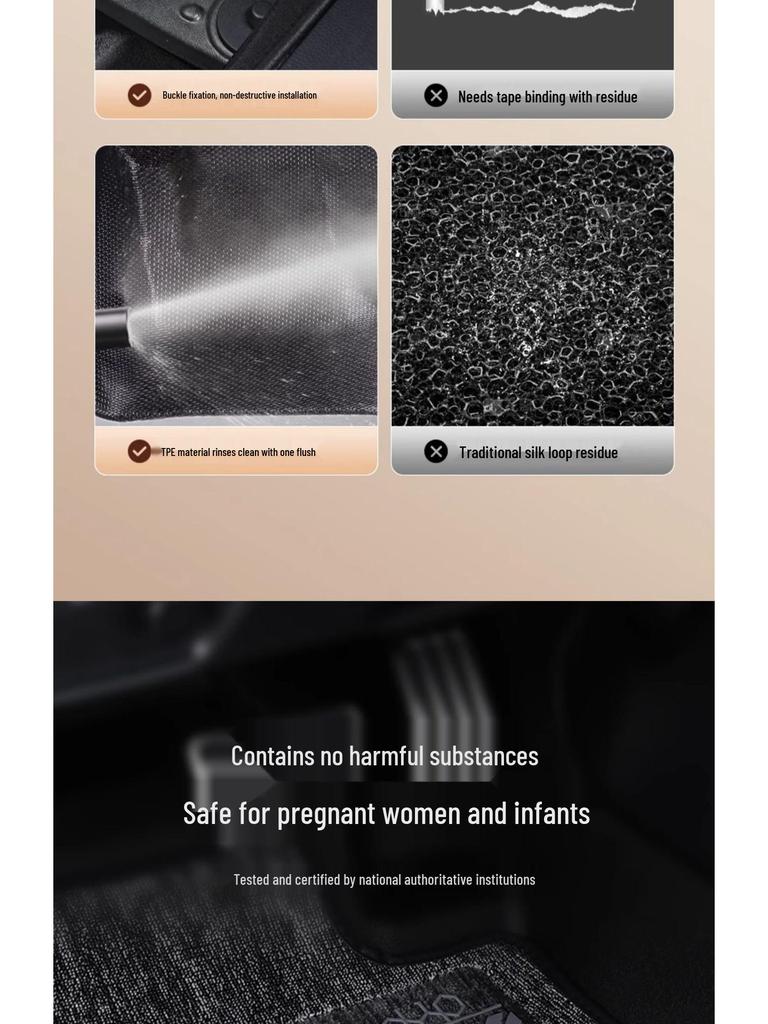 TPE Fully Enclosed Floor Mats for 2025 Honda CRV Haoying - Driver's Side