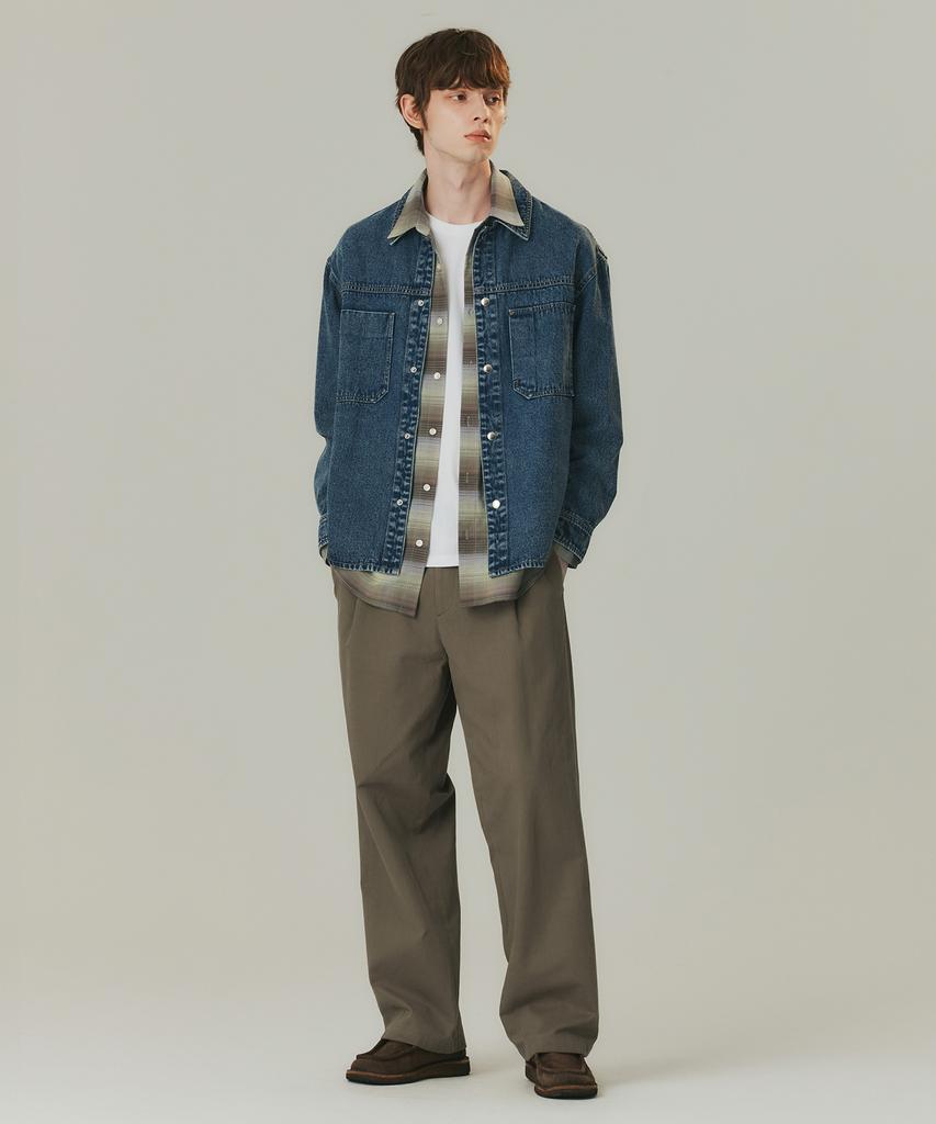 Mindbridge Denim Shacket_In Myws6150
