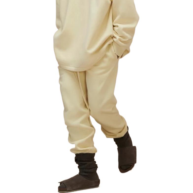 Fear of God Essentials Fleece Sweatpants - Fall/Winter 2022 Men Bottoms Canary-Yellow FOG-FW22-637