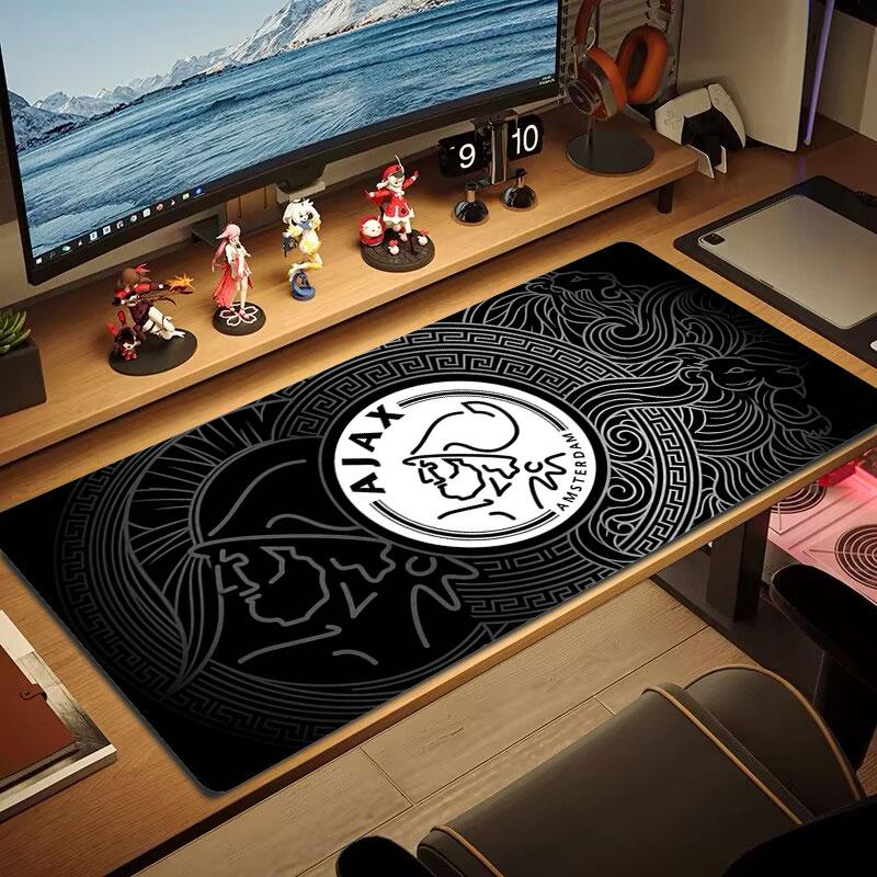 AFC Ajax Large Size Mouse Pad Large Gaming Table Cushion Non-slip Laptop Tablet Big Mousepad XXL Mat Mini PC Playmat With Lock Edge
