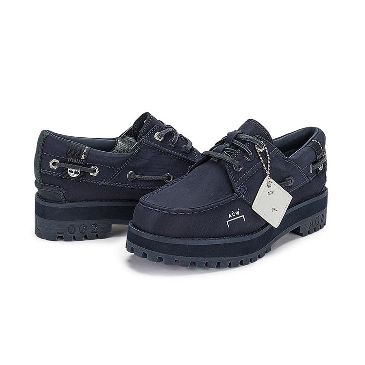 Timberland Samuel Ross X  Future73 Lightweight Comfortable Waterproof Ankle Boat Shoes Women Shoes Navy-Blue A684K