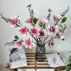 Plants Simulated Magnolia Wedding Hotel Restaurant Decoration Ornament Desktop