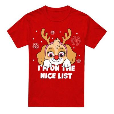 Paw Patrol Unisex Adult Nice Christmas Skye T-Shirt