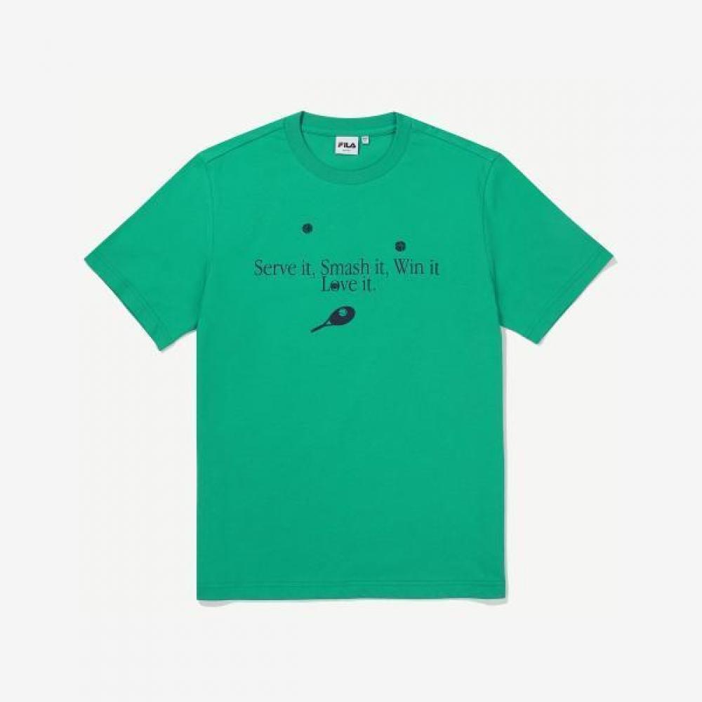 Fila Tennis ShorT Sleeve T shirT leTTering painted/95