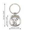 Welsh Terrier, Welshie, Daeargi Cymreig - Keychain with a Dog, Keychain with a Print, Personalized Pendant from the Art-Dog Brand