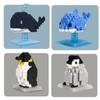 Animal Building Blocks DIY Whale, Dolphin, Penguin Ornaments-Awesome Educational Toys & Holiday Gifts for Kids!