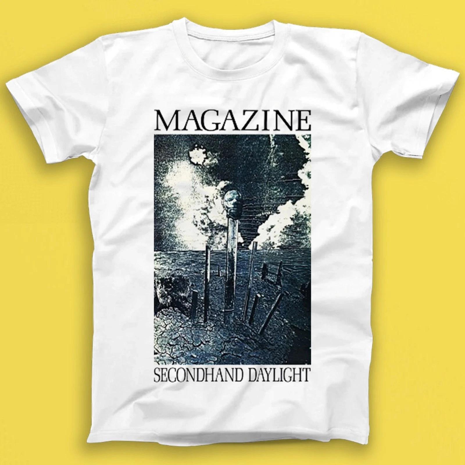 Magazine Secondhand Daylight Punk Rock New Wave Music Gift Tee Tshirt T2082 XL