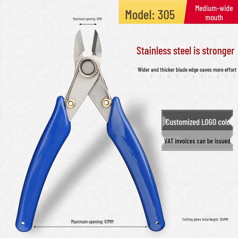 5-Zoll Antistatische Diagonale Nasen-Angusszangen Kunststoff Elektronikzangen