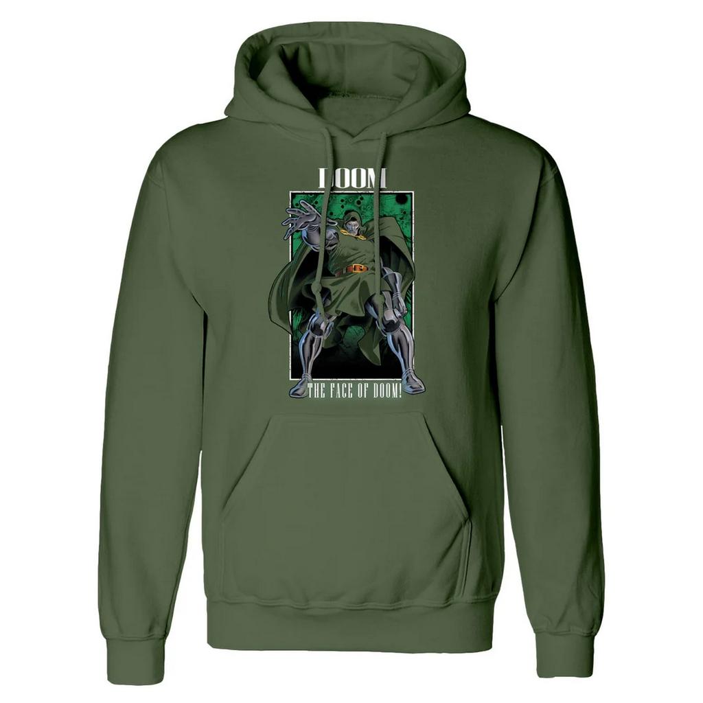 Marvel Comics Unisex Adult The Face Of Doom Hoodie
