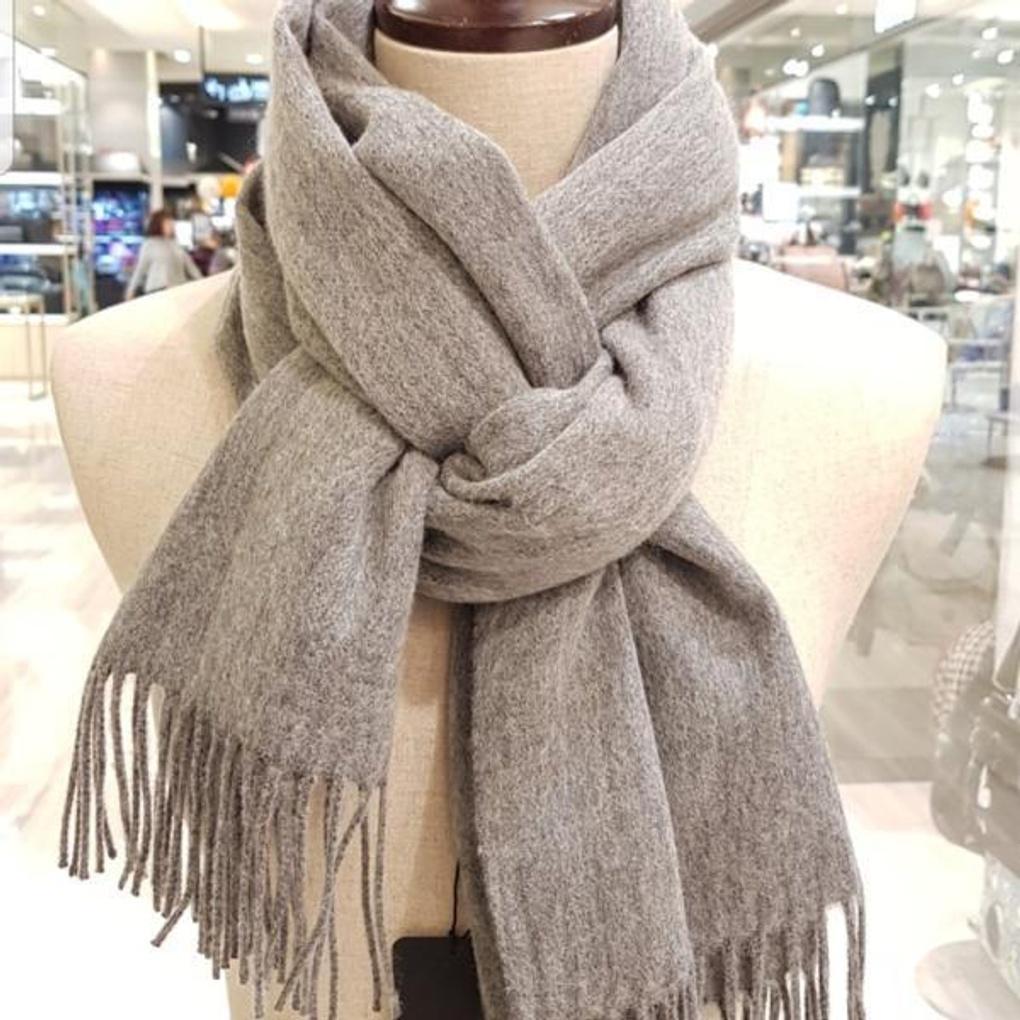 Shawl Solid Wool, Cashmere Muffler E19F2WM206