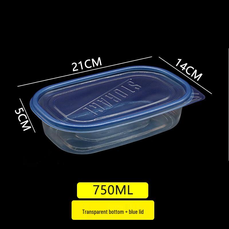 Handun 750ml Disposable Round Meal Boxes