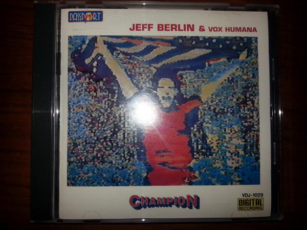 

CD JEFF BERLIN - champion VDJ1029 Victor 1986 Japan Jazz Used