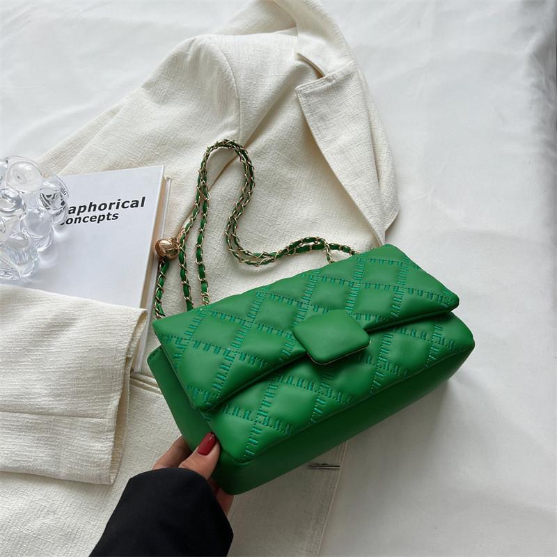 Chic Stylish Pu Leather Crossbody Bag For Women Trendy Small Square Bag