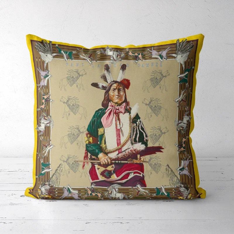 A DropShipping Christmas Pillowcases  Home Decor Printed Cushion Cover Decorative Boho High-end Royal High Quality Europe