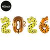 40Inch Big Foil Birthday Balloons Helium Number Balloon 2026Happy New Year Wedding Party Decorations Shower Large Figures Globos